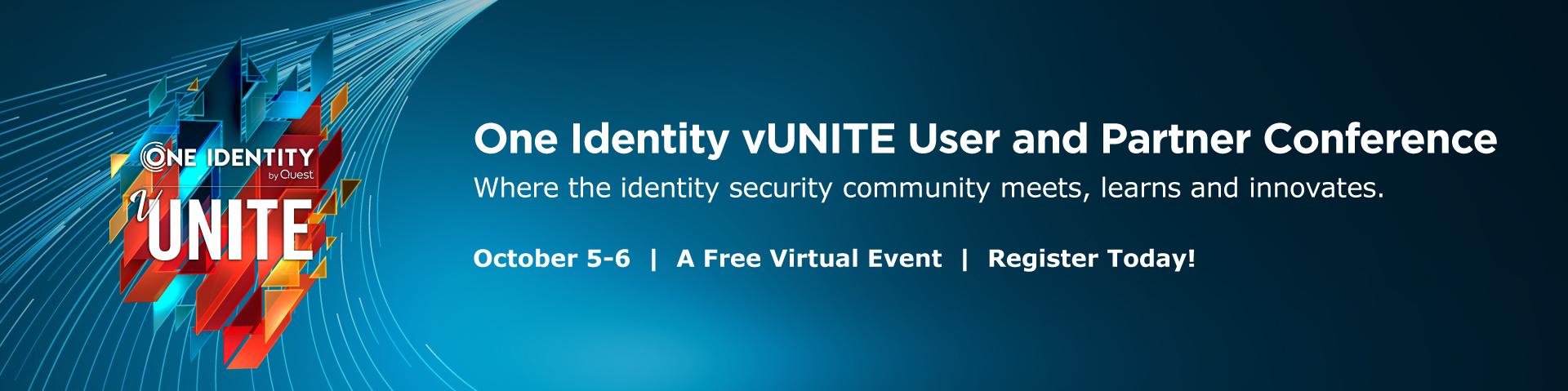 One Identity Unite User and Partner Conference